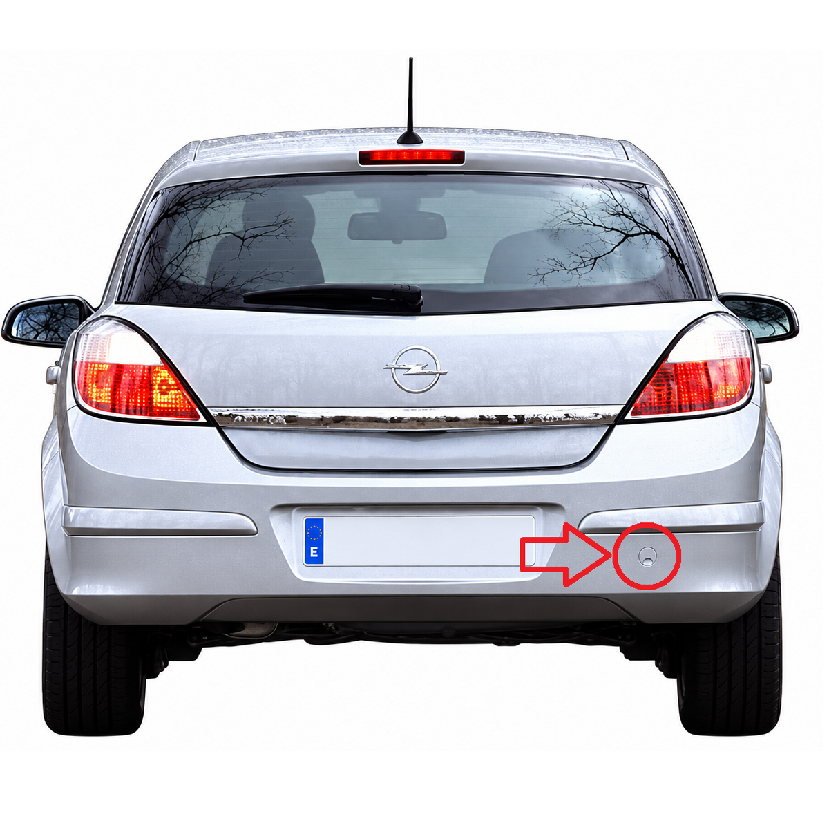 Opel / Vauxhall Astra H 2004-2014 капаче за кука за теглене