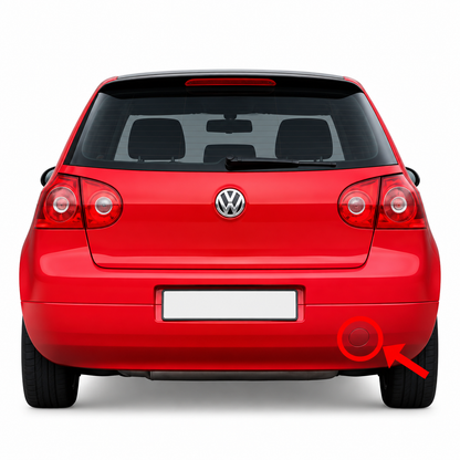 Volkswagen Golf Mk5 pre-facelift 2003-2008 капаче за кука за теглене