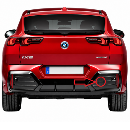 BMW X2 / iX2 U10 M Sport pre-facelift 2023-present капаче за кука за теглене