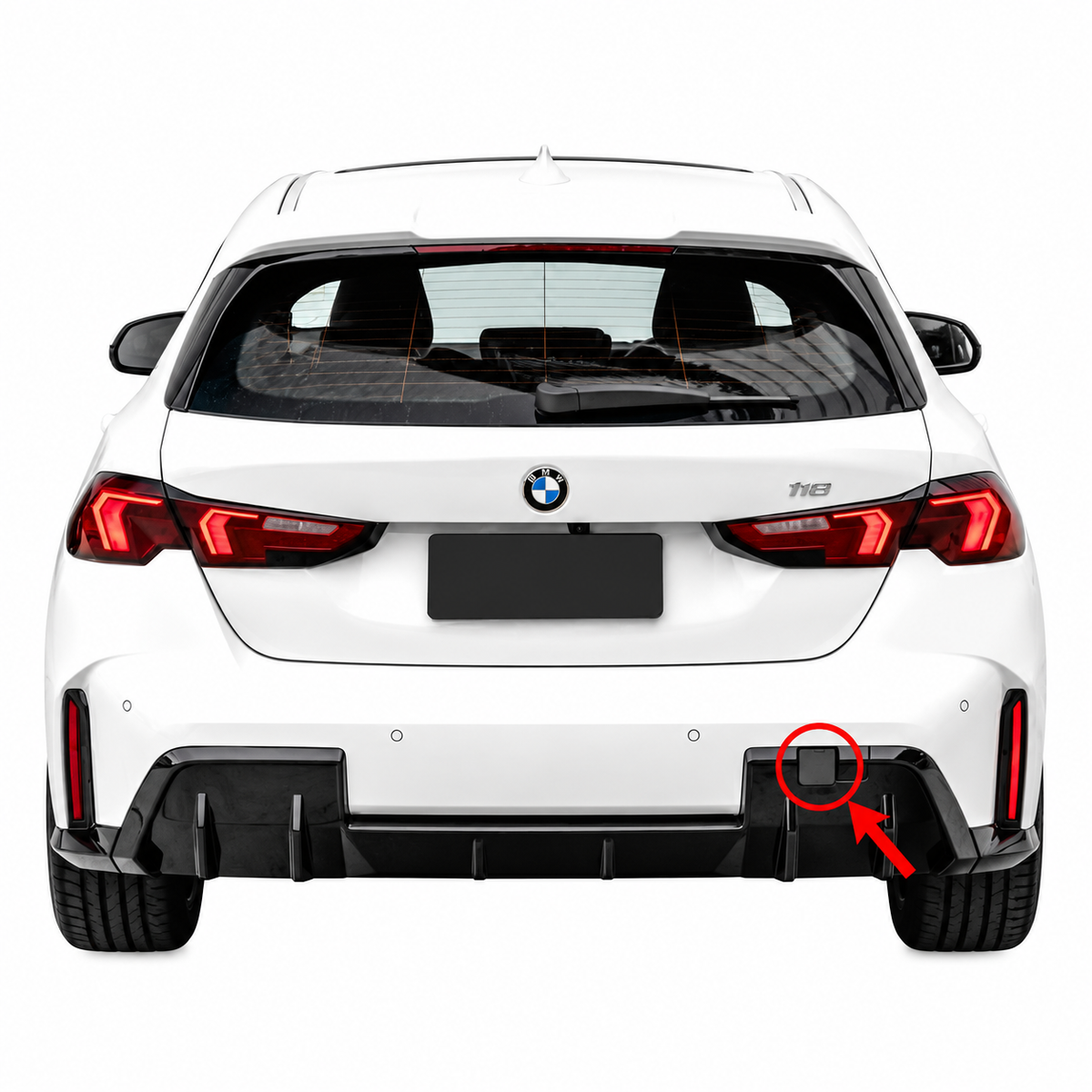 BMW 1 Series F70 M-Sport pre-facelift 2024-present капаче за кука за теглене