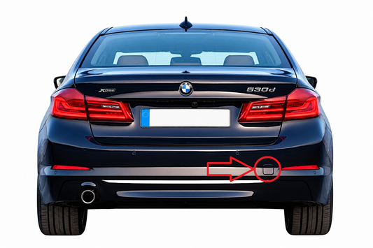 BMW 5 Series G30 pre-facelift 2016-2020 капаче за кука за теглене