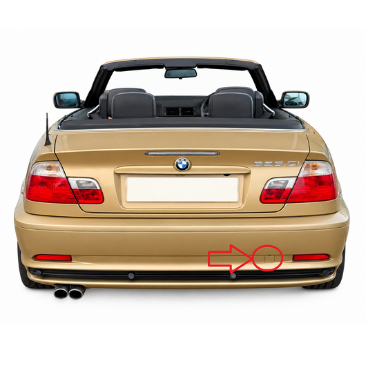 BMW 3 Series Coupe / Cabrio E46 facelift 2003-2006 капаче за кука за теглене