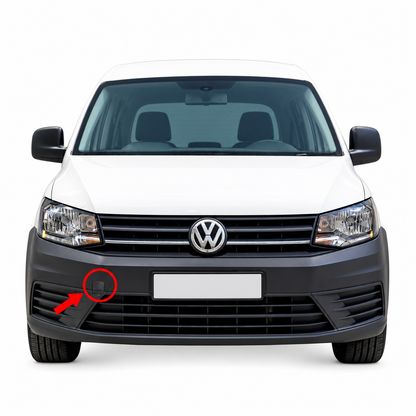 Volkswagen Caddy 2K5 second facelift 2015-2020 капаче за кука за теглене