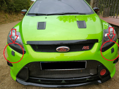 Ford Focus MK2 RS 2009-2011 капачета за пръскалки на фарове