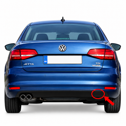 Volkswagen Jetta A6 pre-facelift 2010-2015 капаче за кука за теглене