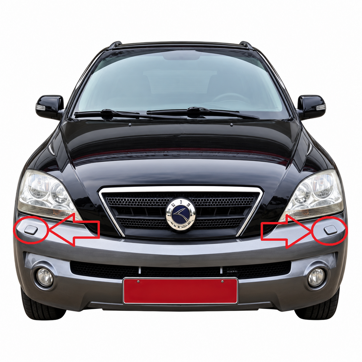 Kia Sorento I / BL pre-facelift 2002-2006 капачета за пръскалки на фарове