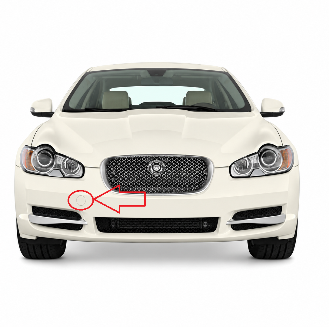Jaguar XF X250 facelift 2011-2015 капаче за кука за теглене