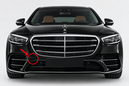 Mercedes-Benz S-Class W223 V223 AMG Line pre-facelift 2020-2025 капаче за кука за теглене