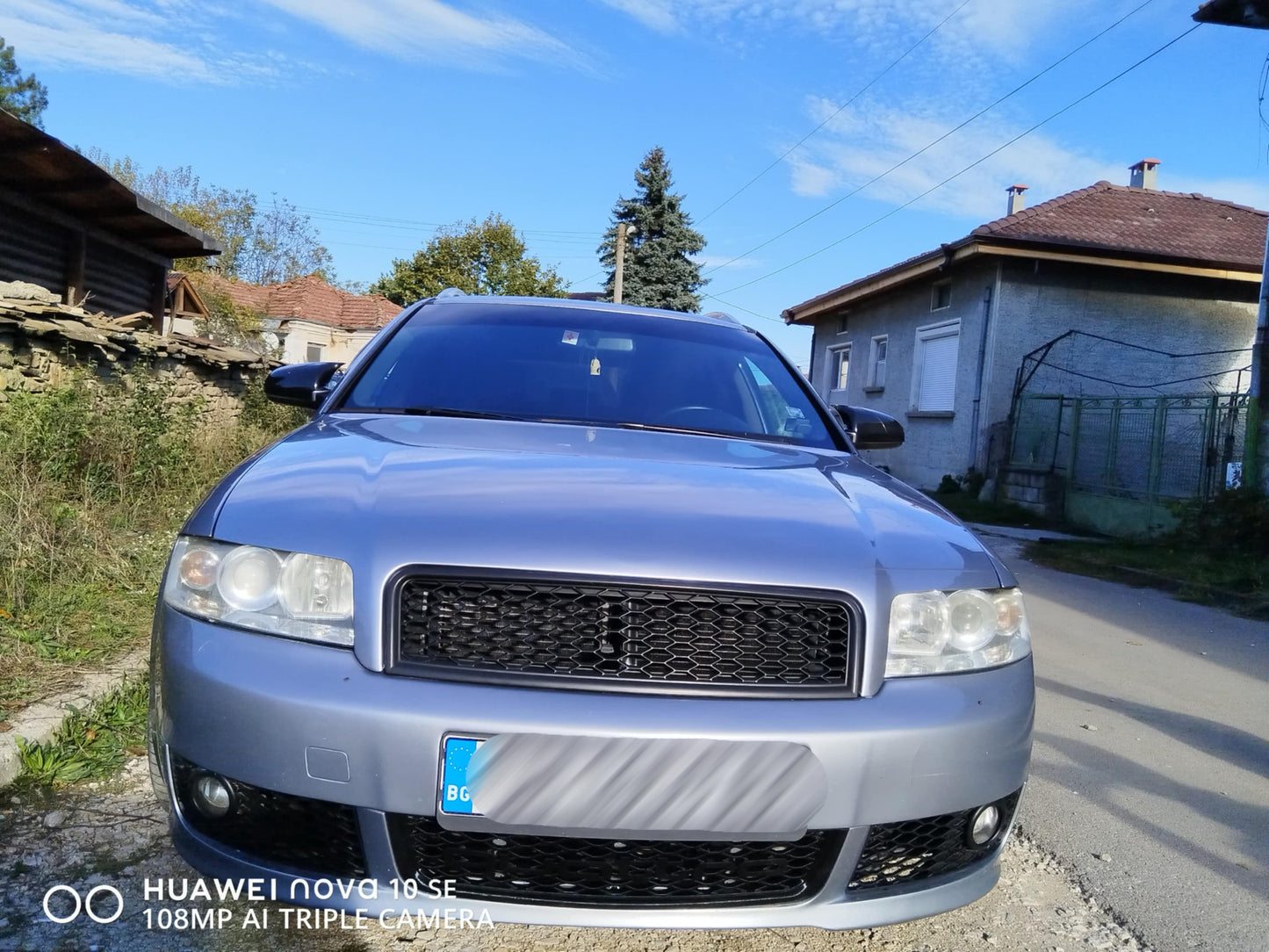 Audi A4 B6 решетки за S-line броня