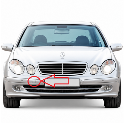 Mercedes-Benz E-Class W211 pre-facelift 2002-2006 капаче за кука за теглене