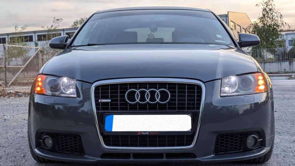 AUDI A3 8P Решетки за S-line броня