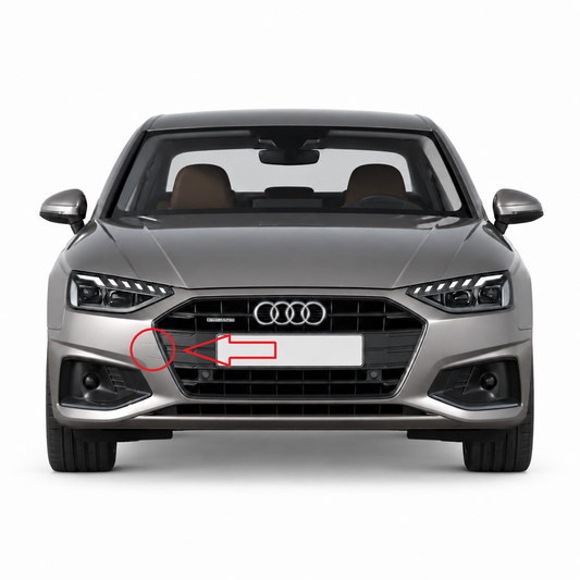 Audi A4 B9 facelift 2019-2024 капаче за кука за теглене