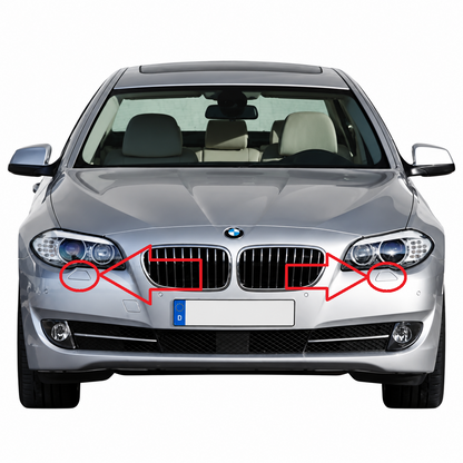 BMW 5 Series F10 / F11 Standard pre-facelift 2010-2013 капачета за пръскалки на фарове