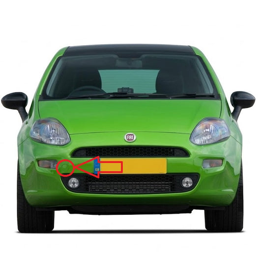 Fiat Punto III 199 facelift 2012-2018 капаче за кука за теглене