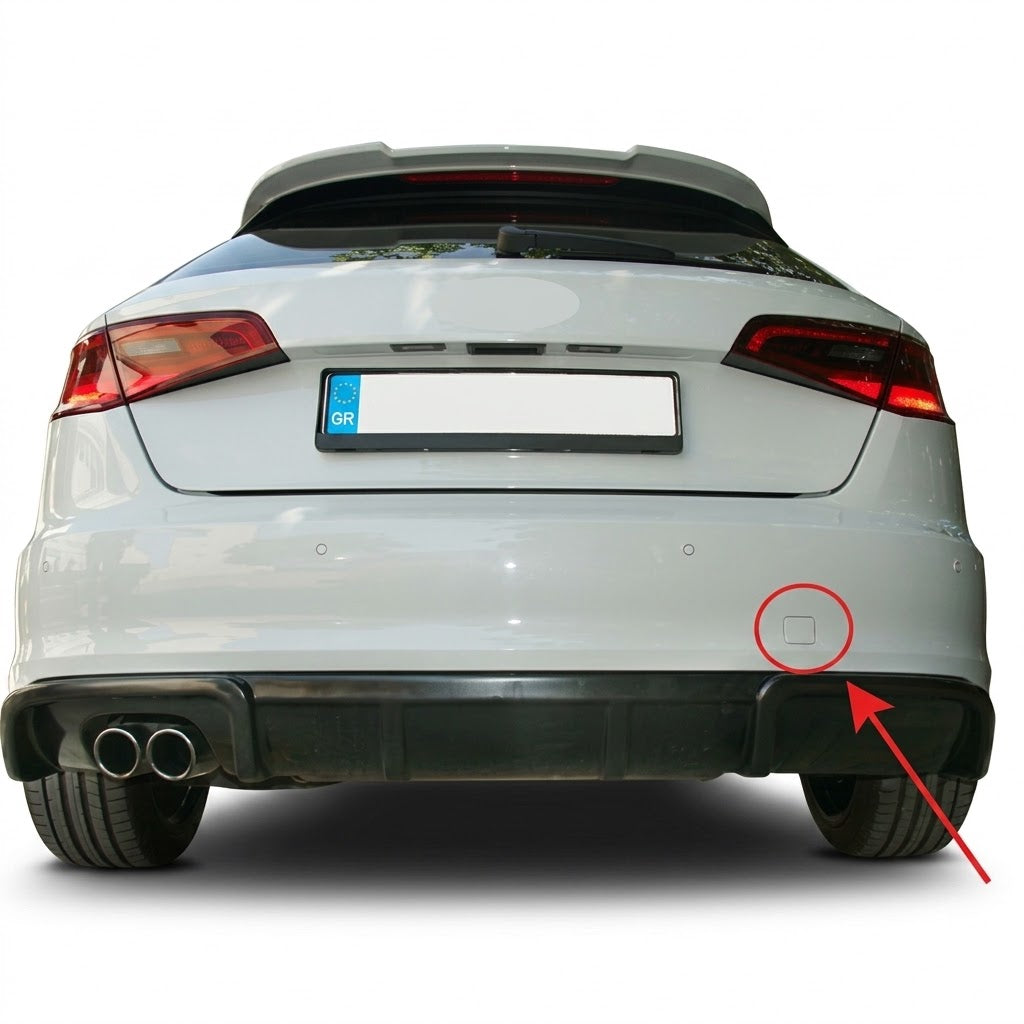 Audi A3 8V 2012-2016 капаче за кука за теглене