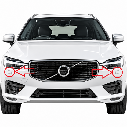 Volvo XC60 II / SPA (246) pre-facelift 2017-2021 капачета за пръскалки на фарове