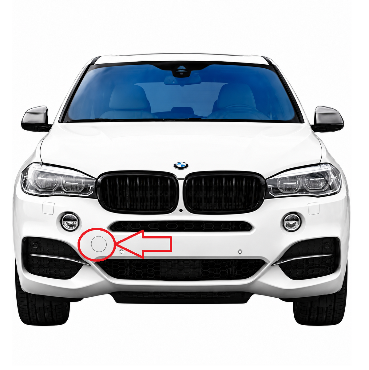BMW X5 F15 2013-2018 капаче за кука за теглене