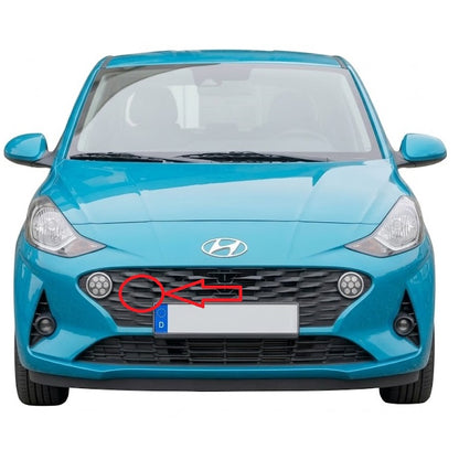 Hyundai Grand i10 AI3 Hatchback pre-facelift 2019-2023 капаче за кука за теглене