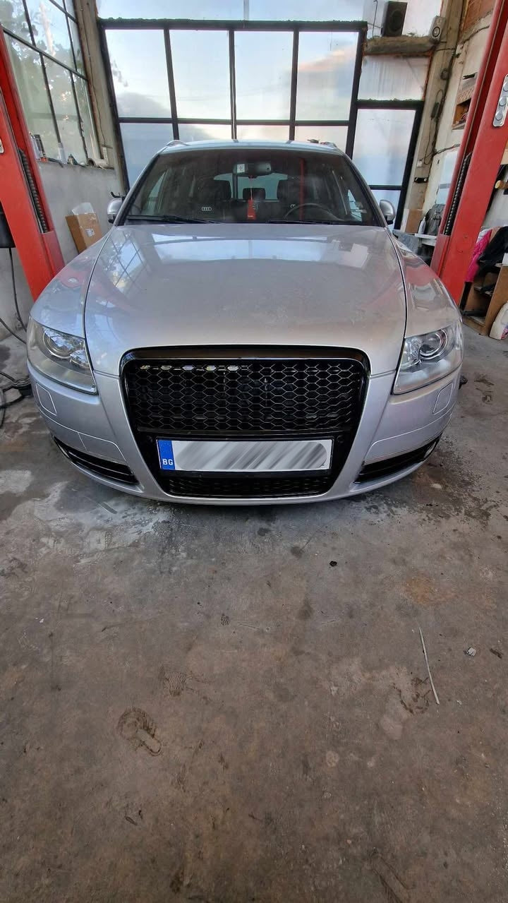 Audi A6 C6 преди фейслифта (pre-lci) решетки за (обикновена) броня