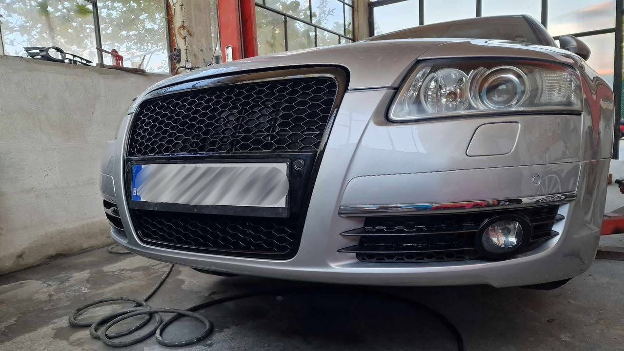 Audi A6 C6 преди фейслифта (pre-lci) решетки за (обикновена) броня