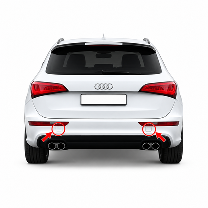 Audi Q5 / SQ5 8R S-line facelift 2012-2017 капаче за кука за теглене