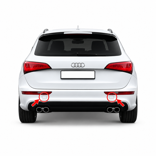 Audi Q5 / SQ5 8R S-line facelift 2012-2017 капаче за кука за теглене