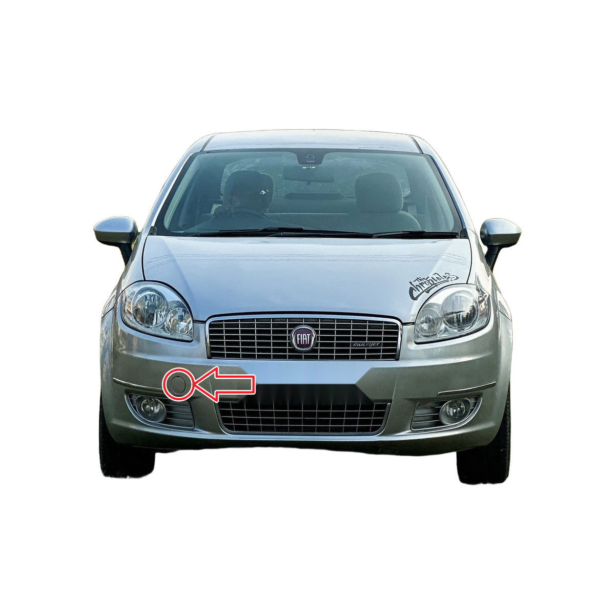 Fiat Linea 323 2007-2018 капаче за кука за теглене