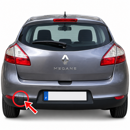 Renault Megane III BZ Hatchback pre-facelift / facelift 2008-2016 капаче за кука за теглене