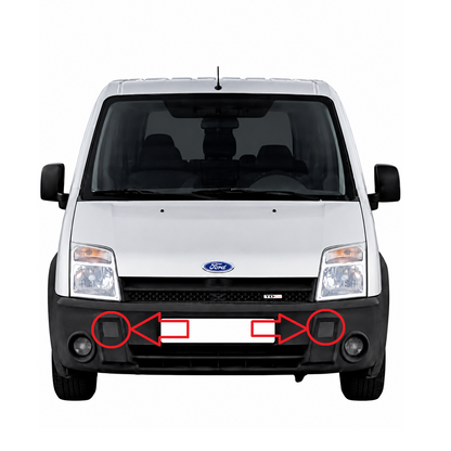 Ford Transit Connect / Tourneo Connect Mk1 pre-facelift 2002-2006 капаче за кука за теглене