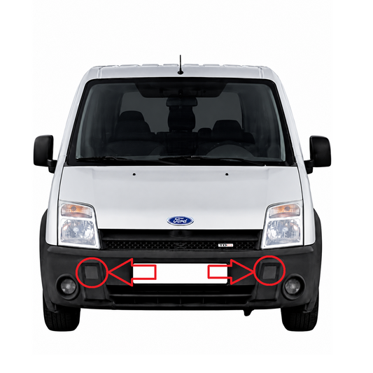 Ford Transit Connect / Tourneo Connect Mk1 pre-facelift 2002-2006 капаче за кука за теглене