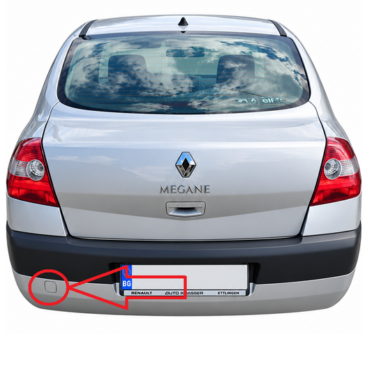 Renault Megane Sedan II 2003-2009 капаче за кука за теглене