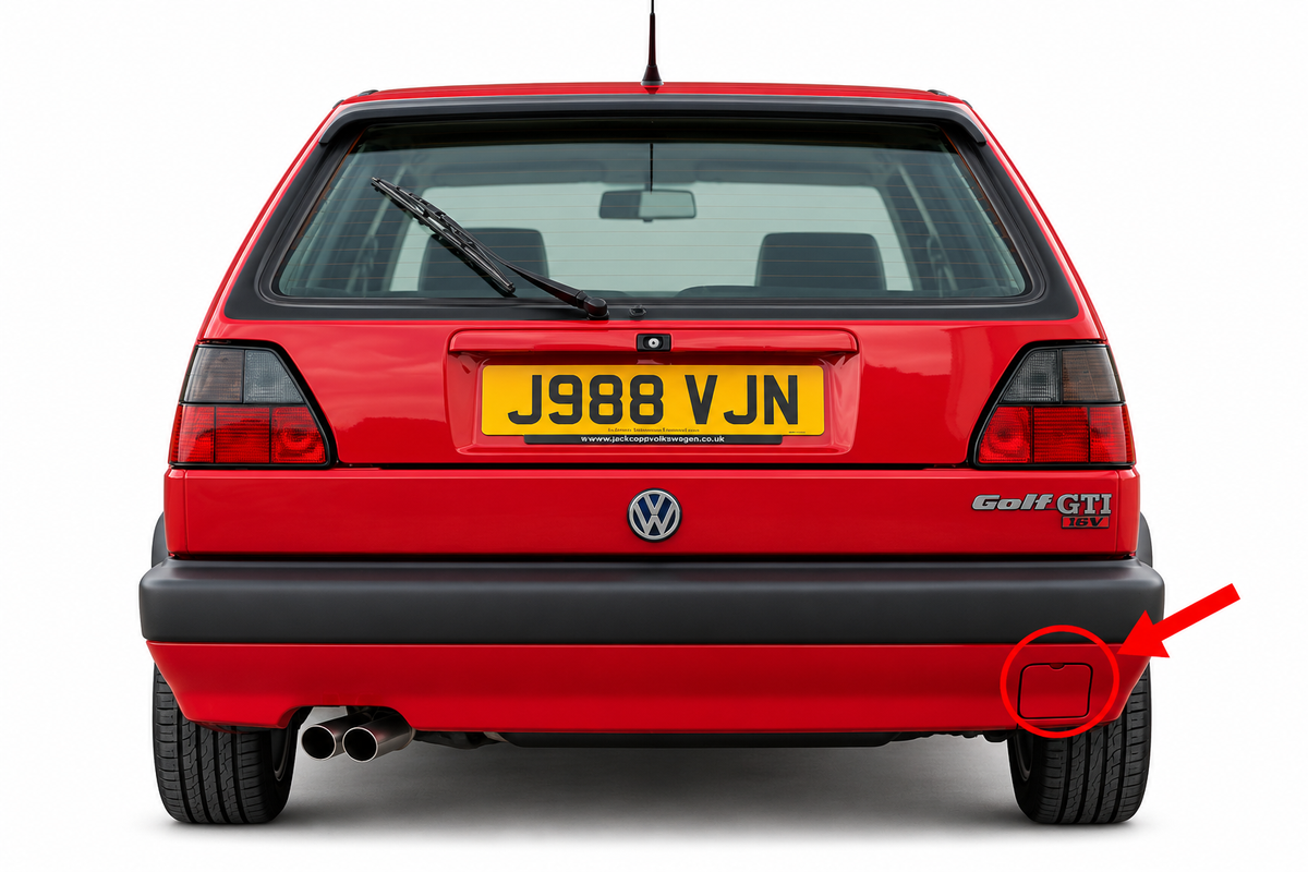Volkswagen Golf Mk2 GTI pre-facelift 1983-1992 капаче за кука за теглене