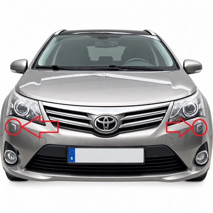 Toyota Avensis T27 Facelift 2011-2015 капачета за пръскалки на фарове