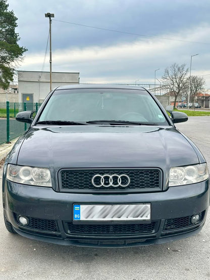 Audi A4 B6 Средна решетка за обикновена броня тип пчелна пита