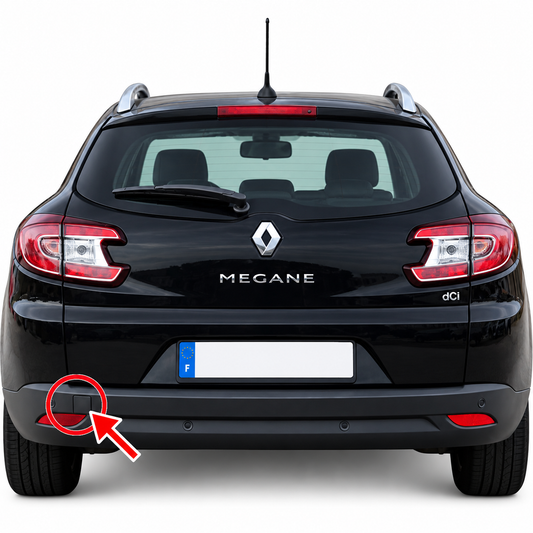 Renault Megane III KZ Grandtour pre-facelift / facelift 2009-2016 капаче за кука за теглене