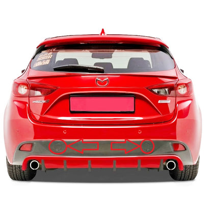 Mazda 3 / Axela BM Hatchback pre-facelift 2013-2016 капаче за кука за теглене