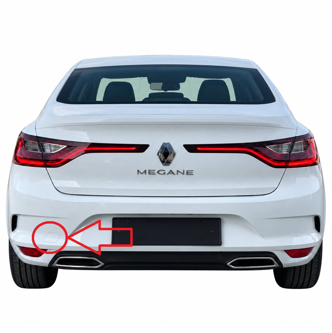 Renault Megane Sedan IV pre-facelift 2016-2020 капаче за кука за теглене