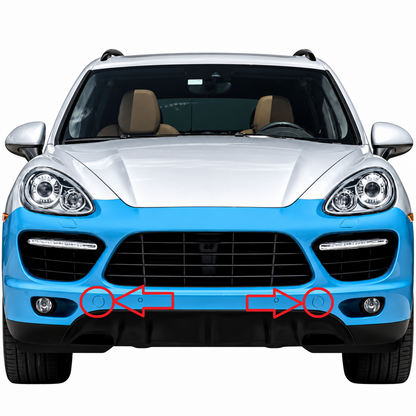 Porsche Cayenne 958.1 pre-facelift 2010-2014 капаче за кука за теглене