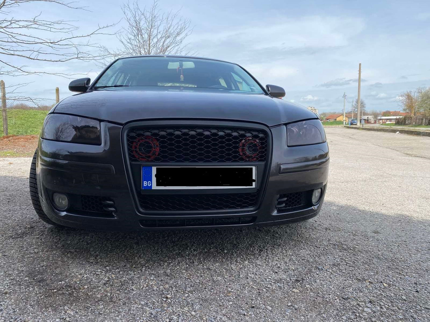 AUDI A3 8P решетки за (обикновена) броня