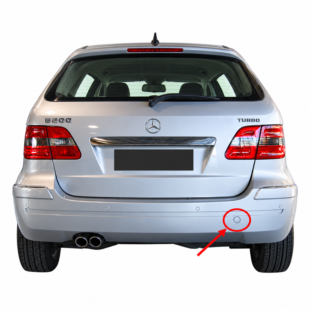 Mercedes-Benz B-Class W245 Standard pre-facelift 2005-2008 капаче за кука за теглене