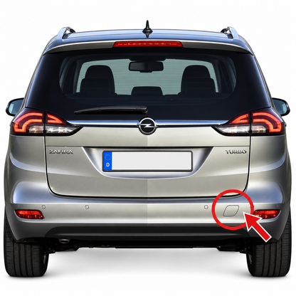 Opel Zafira C Tourer pre-facelift / facelift 2011-2019 капаче за кука за теглене