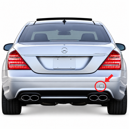 Mercedes-Benz S-Class W221 pre-facelift 2005-2009 капаче за кука за теглене