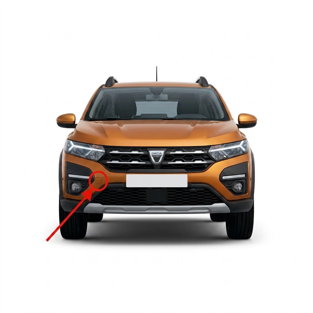 Dacia Sandero Stepway MK3 pre-facelift 2020-2022 капаче за кука за теглене