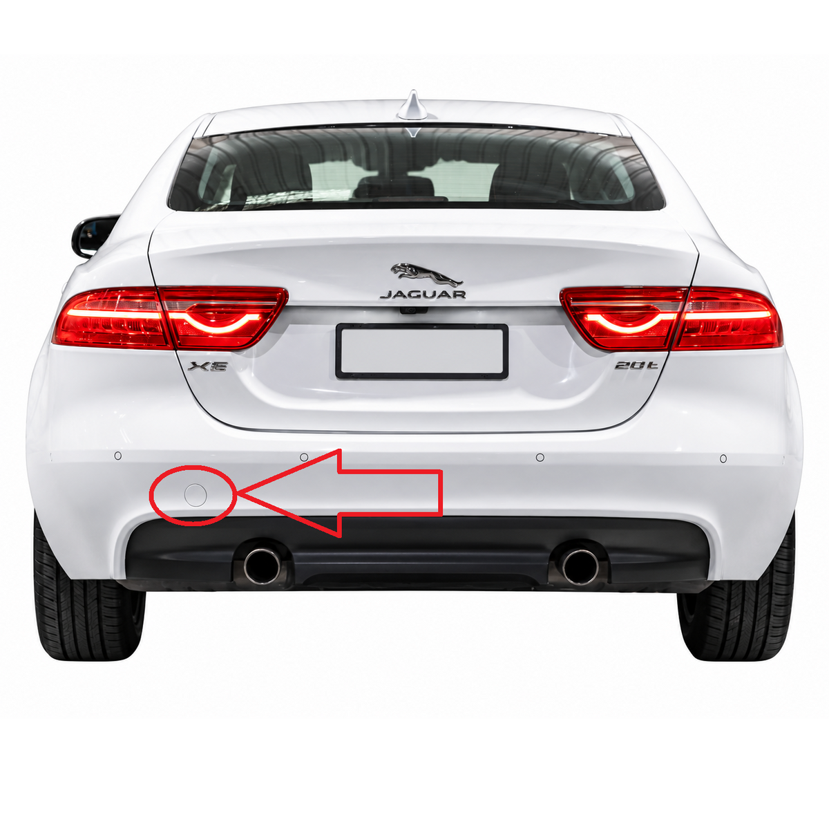 Jaguar XE X760 pre-facelift 2015-2019 капаче за кука за теглене