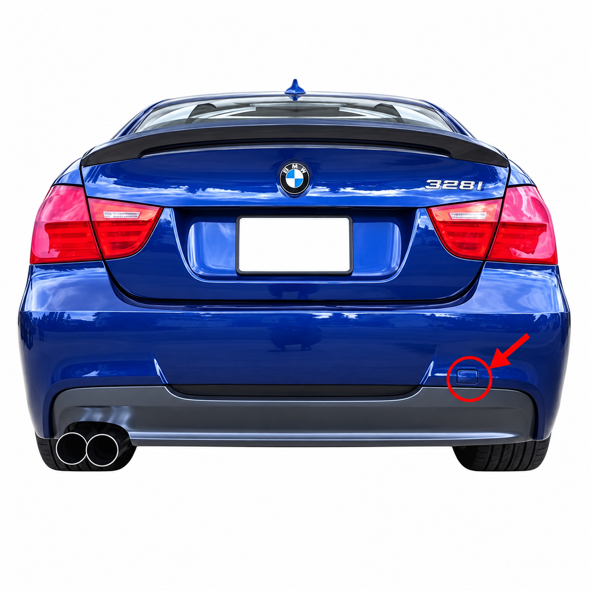 BMW 3 Series E90 M-Sport pre-facelift / facelift 2005-2011 капаче за кука за теглене