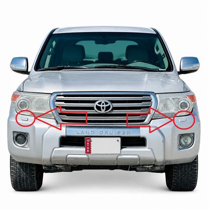 Toyota Land Cruiser 200 J200 facelift 2012-2015 капачета за пръскалки на фарове