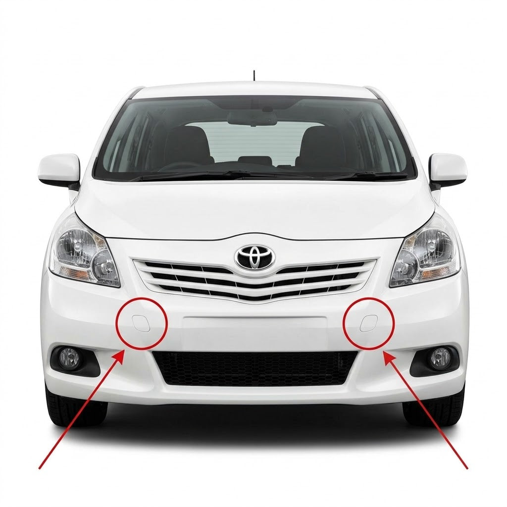 Toyota Verso 2009-2013 pre-facelift капачка за кука за теглене
