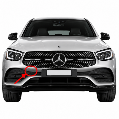 Mercedes-Benz GLC X253 C253 AMG Line / AMG 43 facelift 2019-2023 капаче за кука за теглене