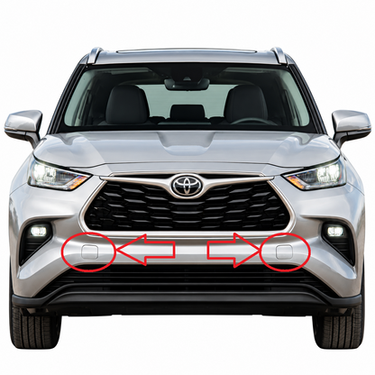 Toyota Highlander IV XU70 pre-facelift 2019-2026 капаче за кука за теглене