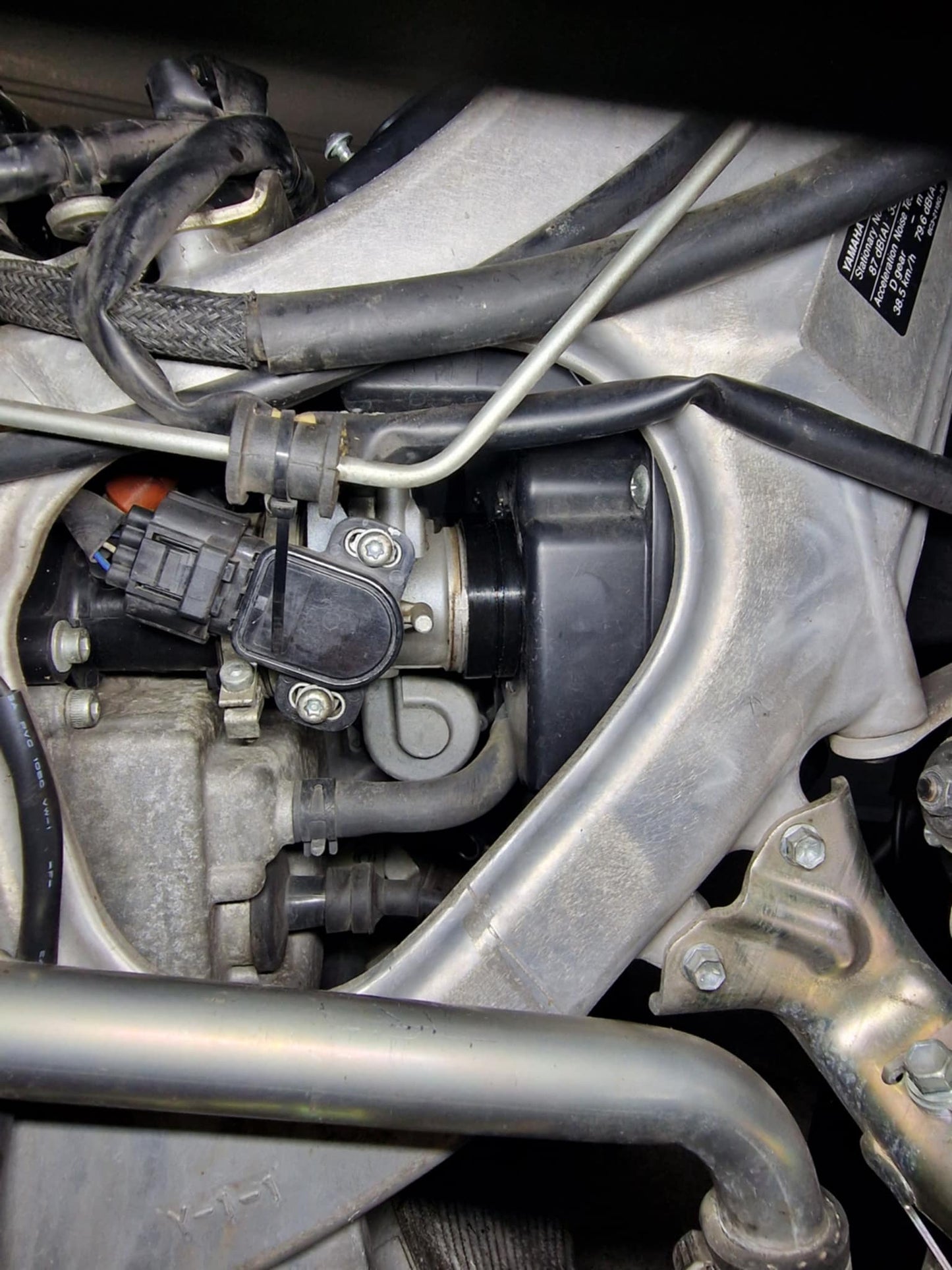 Yamaha TMAX 530 2017-2019 въздуховоди (тромпетки)